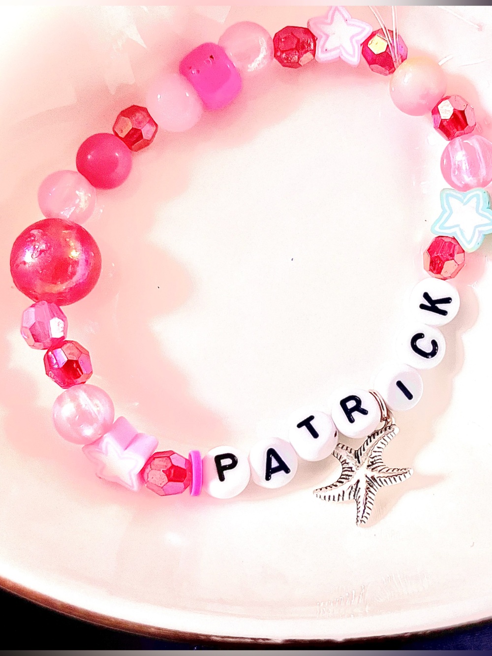 BUY1GET1FREE
 “Patrick” Bracelet | SpongeBob Inspired | Starfish Charm Bracelet